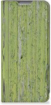 Telefoon Hoesje Xiaomi 12 | 12X Wallet Case Green Wood
