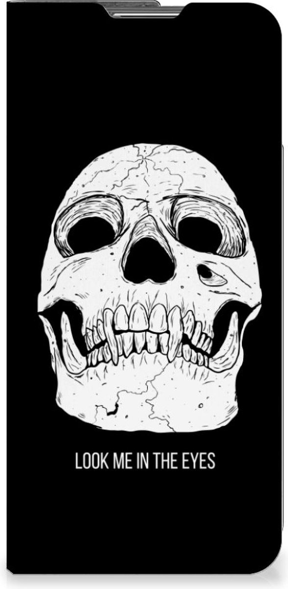 Mobiel BookCase OPPO Find X5 Pro Skull Eyes