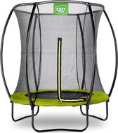 EXIT Silhouette trampoline rond - groen