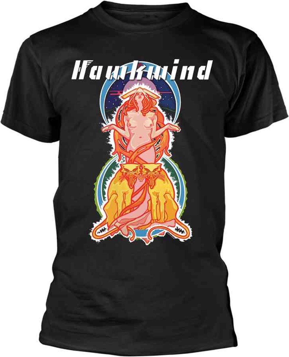 Hawkwind Heren Tshirt -S- Space Ritual Zwart