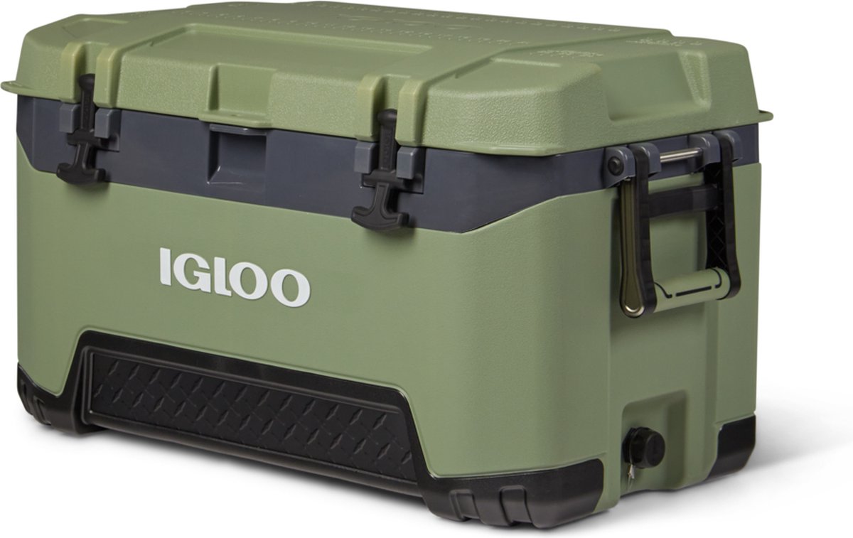 Igloo BMX 72 - Speciale Grote Koelbox Voor De Bouw - 68 Liter - Groen