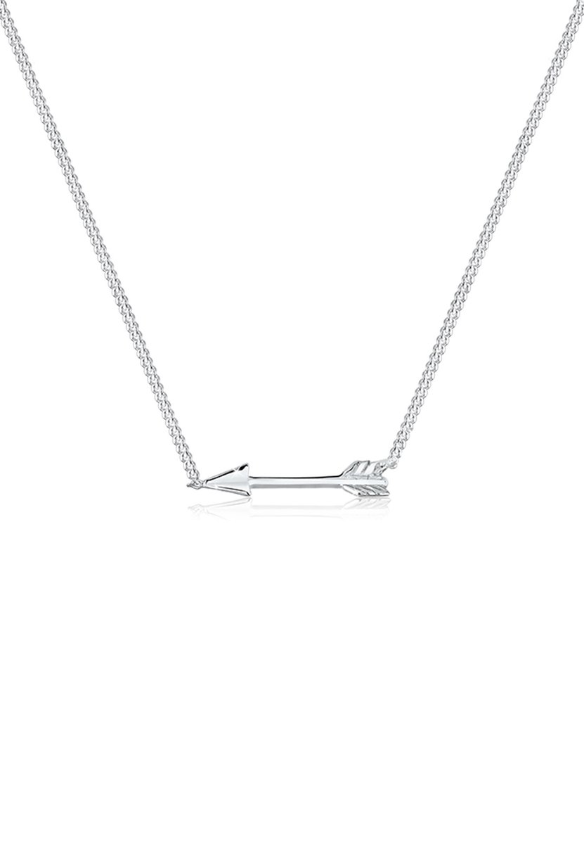 Elli - Halsketting - Dames Amors Pijl Symbool Liefde Boho Trend in 925 Sterling Zilver - Dames