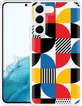 Galaxy S22 Hoesje Abstract Pattern - Designed by Cazy