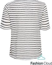ONLY  Maya S/S Stripe Top Jrs Black ZWART L