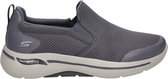 Skechers Go Walk Arch Fit heren sneaker - Grijs - Maat 43