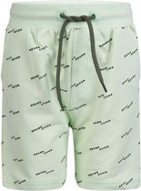 Daily7 jongens korte joggingbroek aop Spring Green