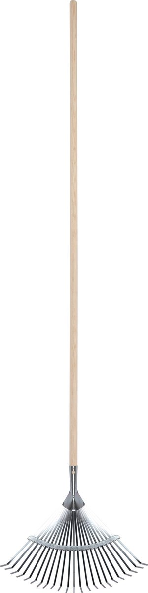 Talen Tools - Gazonhark - 22 tanden - Verzinkt - Plat - 150 cm steel van Talen Tools — afbeelding 2