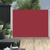 vidaXL Tuinscherm uittrekbaar 170x500 cm rood