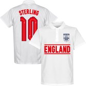 Engeland Sterling 10 Team Polo - Wit - XXXL