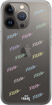 iPhone 13 Pro Max Case - XoXo Colors - xoxo Wildhearts Transparant Case