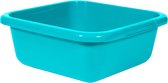 Curver afwasbak vierkant 35cm 10L molokai blauw