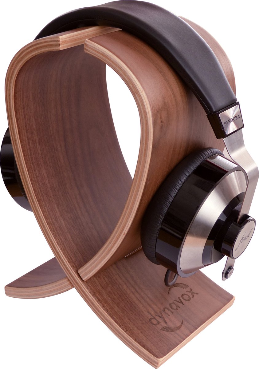 Support pour casque audio et pc dynavox, bois ou acrylique