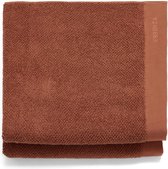 ESSENZA Connect Organic Uni Handdoekenset Warm brown - 2*60x110