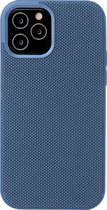 iPhone 12 hoesje - iPhone 12 hoesje blauw - iPhone 12 case - Gratis screenprotector