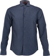 Tommy Hilfiger Overhemd Donkerblauw