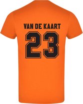 Van de kaart Oranje Dames T-shirt | koningsdag | Willem Alexander | koning | bier | koningin | Maxima | Nederlands Eltal | wk | ek