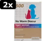 2x - NO WORM DIACUR 500MG 10TBL