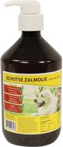 2x ZALMOLIE NATUREL+POMPJE 500ML