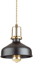 Ideal Lux Eris - Hanglamp Modern - Zwart - H:215cm   - E27 - Voor Binnen - Metaal - Hanglampen -  Woonkamer -  Slaapkamer - Eetkamer