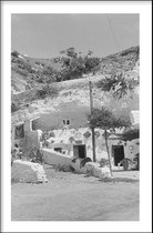 Walljar - Sacro Monte '65 - Zwart wit poster