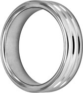 LOCKED THREE LINES RING 45 MM