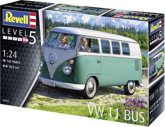 Maquette Revell VW T1 BUS - 1/24 - Réf. REV07675 - Neuve
