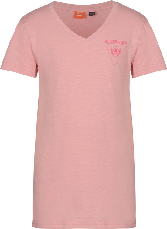 DDD jongens t-shirt met V hals Thamani Pink