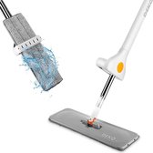 Deko 2-in-1 Stoomreiniger - Dweil Met Spray - Vloermop - Nat en Droog Dweilen - Multifunctionele Mop - Dweilen - Met Stoom Reinigen