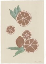 A la Collection  - Grapefruit A3 poster - Posters