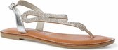 Tamaris Dames Sandaal 1-1-28131-28 919 zilver wijd Maat: 40 EU