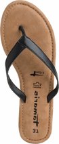Tamaris Dames Flip Flops 1-1-27118-28 001 wijd Maat: 37 EU
