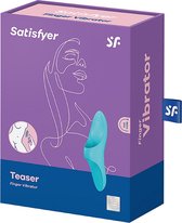 Teaser Finger Vibrator - Light Blue - Finger Vibrators light blue