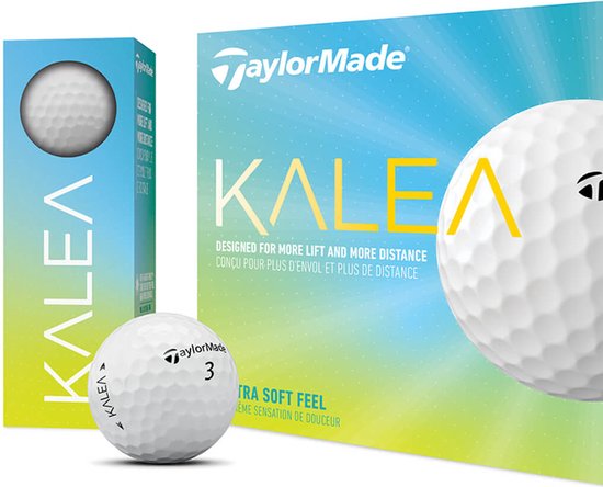 TaylorMade Kalea Ladies Golfballen 2022 - Wit - 12 stuks van TaylorMade — afbeelding 5