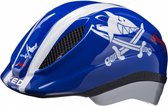 fietshelm Meggy Sharky jongens blauw/wit maat 46-51 cm