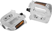 pedalen EP-Cargo 9/16 staal 10,5 x 10 cm zilver