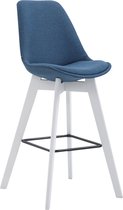 Barkruk Puumala Stof W, Blauw