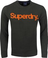 Superdry - Heren Trui - Vintage Classic Crew Sweatshirt - Olive