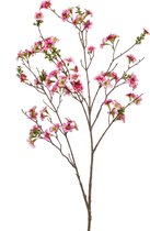 Fleurdirect Kunstbloem Leptospermum - Polyester - Roze - 0 x 105 x 0 cm (BxHxD)