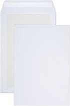 Spreek uit onder Omgeving Enveloppen A4 formaat wit - 229 x 324 MM - 50 stuks - Zelfklevend met  plakstrip - 120 Gram | bol.com