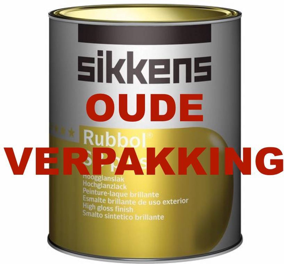 Sikkens Rubbol SB 1 liter - Wit – foto 2