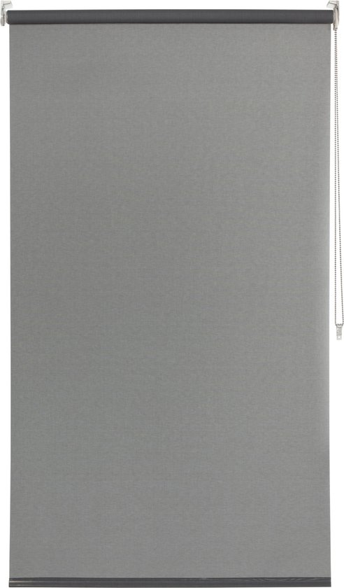 INSPIRE - zijrolgordijn zonwering BRASILIA - PARIS - B.120 x H.250 cm - grijs - warmte-isolerend - raamgordijn