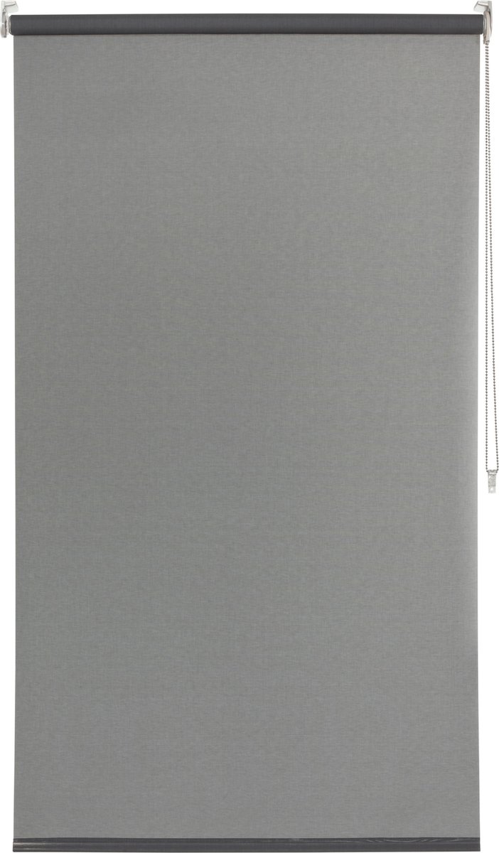 INSPIRE - zijrolgordijn zonwering BRASILIA - PARIS - B.120 x H.250 cm - grijs - warmte-isolerend - raamgordijn