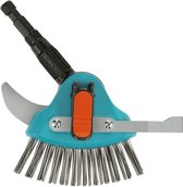 voegenkrabber 3-in-1 CS 23,5 x 13,4 cm RVS turquoise