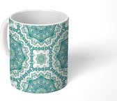 Mok - Koffiemok - Caleidoscoop - Mozaïek - Design - Mokken - 350 ML - Beker - Koffiemokken - Theemok