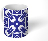 Mok - Koffiemok - Geometrie - Design - Mozaïek - Mokken - 350 ML - Beker - Koffiemokken - Theemok