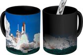 Magische Mok - Foto op Warmte Mok - Space shuttle lancering aan het water - 350 ML - Uitdeelcadeautjes