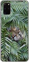 Coque Samsung Galaxy S20 Plus - Tigre - Feuilles - Navigation - Siliconen