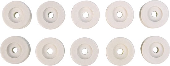 Elastisch koordhouder rond carrosseriehaak nylon 25mm wit 10 stuks van Merkloos — afbeelding 4