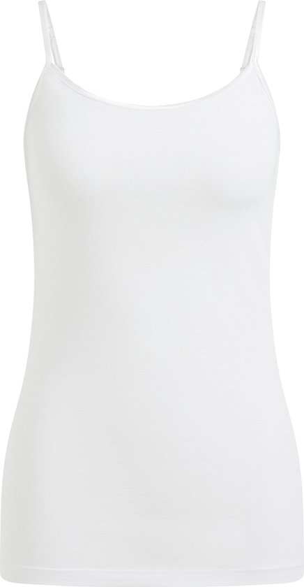 WE Fashion Dames organic cotton singlet