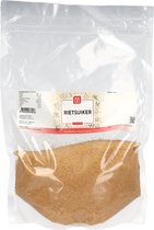 Van Beekum Specerijen - Rietsuiker - 1 kilo (hersluitbare stazak)